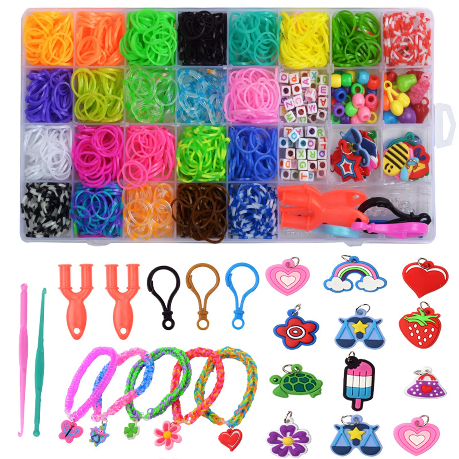 32 сетки красочные жгутовых полосок веревка установка резиновых защитных Премиум