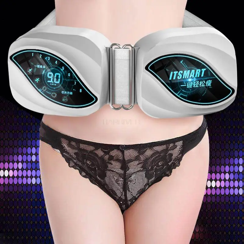 

Home lazy fat eliminator fitness belt vibrating portable massager body massage