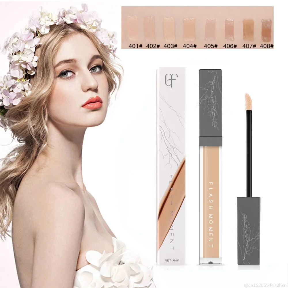 Жидкий консилер с полным покрытием 8 цветов тональный крем шрамы акне Гладкий