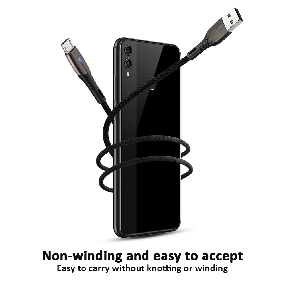 1 м микро USB кабель для samsung Galaxy S7 Быстрая зарядка мобильный телефон провод C huawei P10