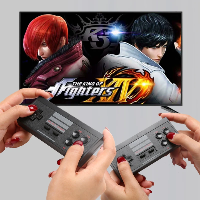 

USB Wireless Handheld TV Video Console Build In 818 Games for NES Retro Dendy Console Portable Retro Game Stick EMX-41