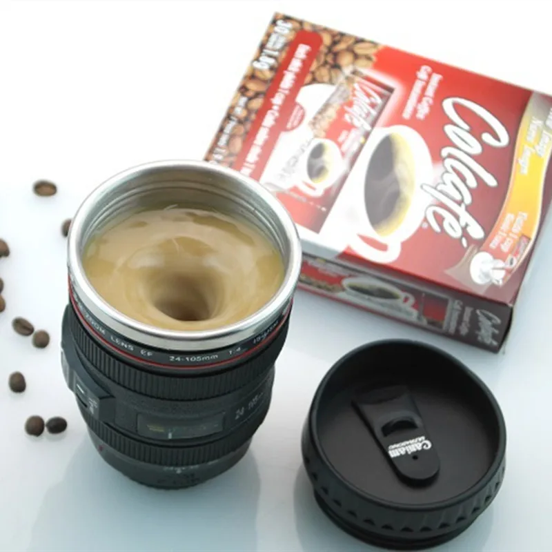 Автоматическая кофейная чашка с объективом и камерой 300 мл электрическая кружка