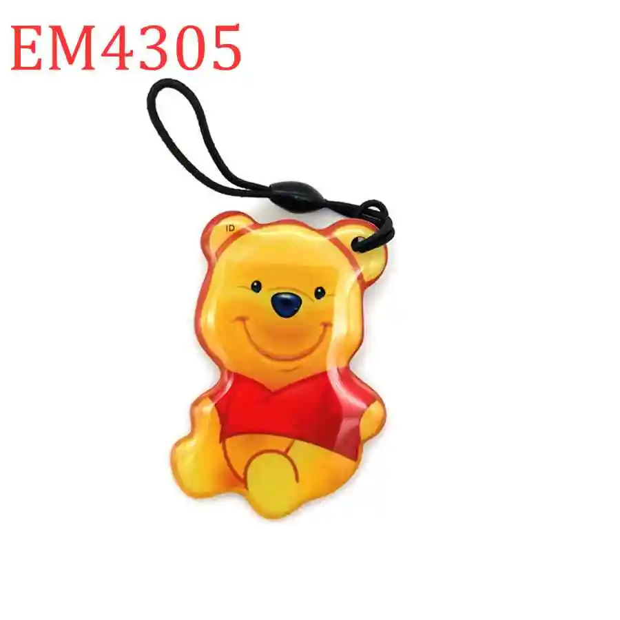 125 кГц брелок пробельная карта экземпляр с настраиваемым потоком воздуха клон