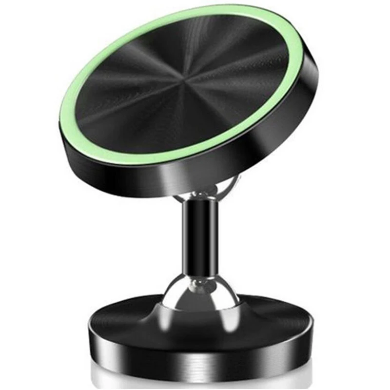 Мобильный телефон держатель светящаяся металлическая магнитная скоба из