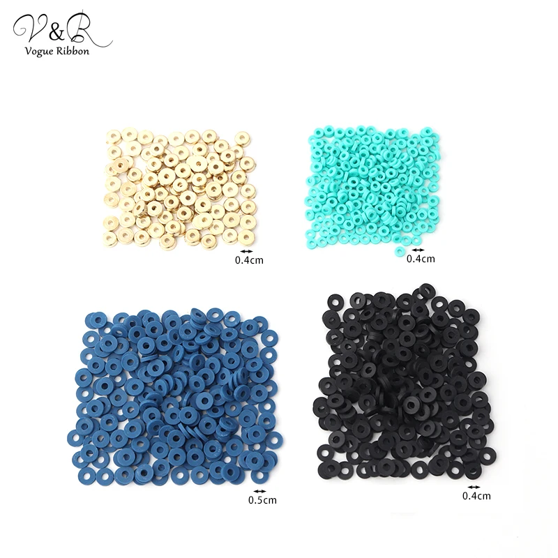 Многоразмерные полимерные глиняные бусины для изготовления ювелирных изделий