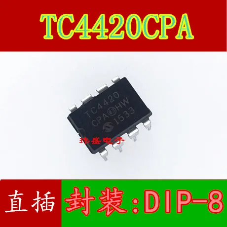 

10 шт./лот TC4420CPA TC4420 DIP8 MOSFET TC4420EPC