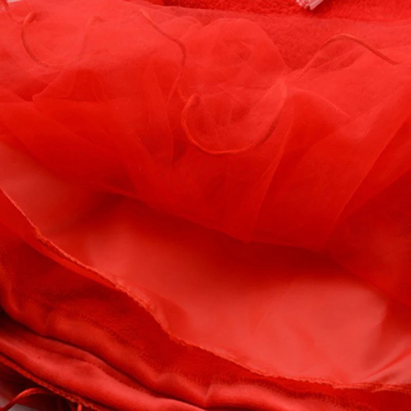 Новое осенне зимнее платье для малышей в китайском стиле теплое вязаное с