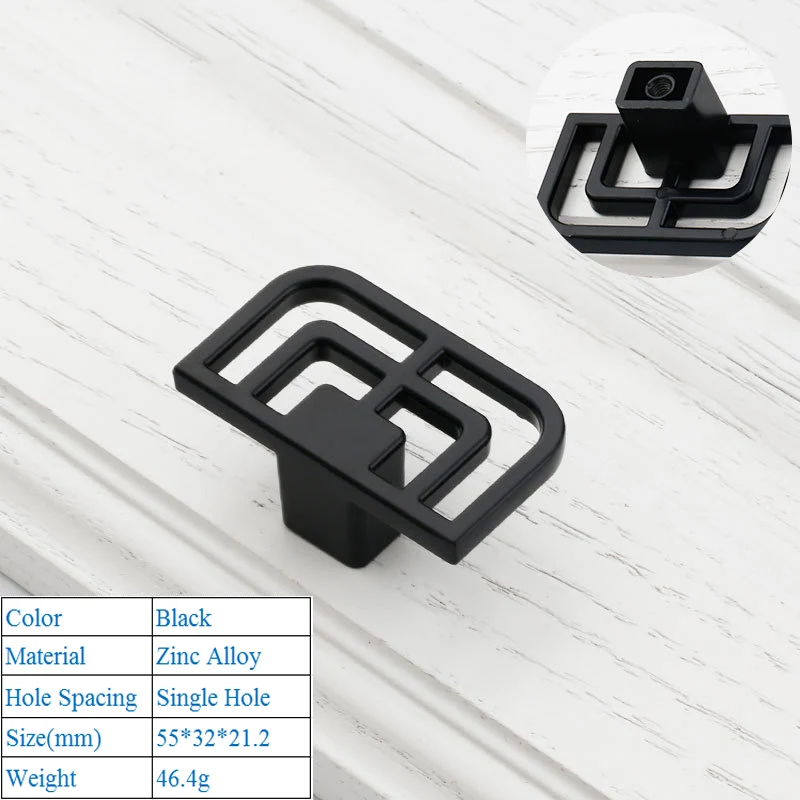 Ручки дверные из цинкового сплава, Имитация меди, в китайском современном стиле, мебельный Шкаф дверца