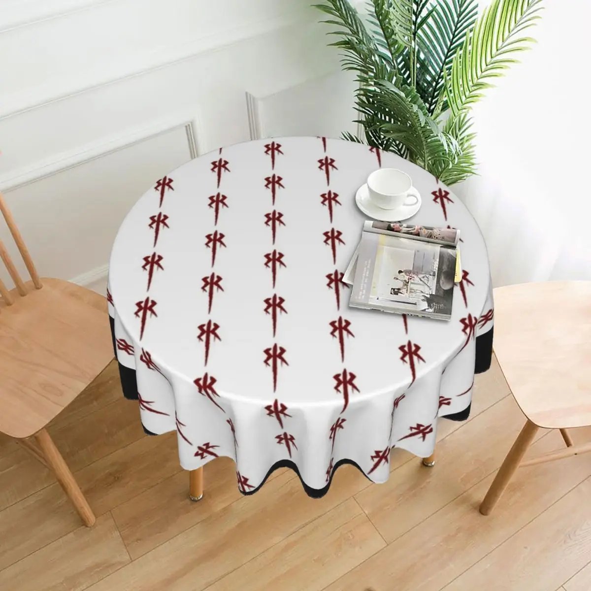 

Viking Valhalla Tablecloth Square Custom Table Cover Outside Wholesale Protector Polyester Table Cloth