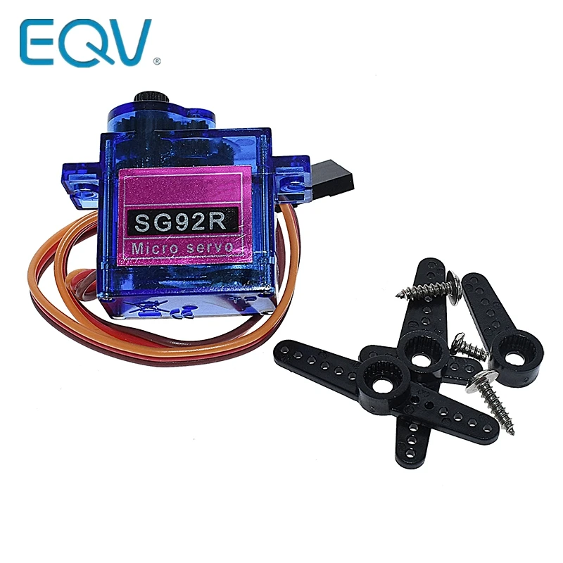 EQV SG92R 2 5 кг Micro 9g сервопривод нейлоновые шестерни из углеродного волокна замена SG90