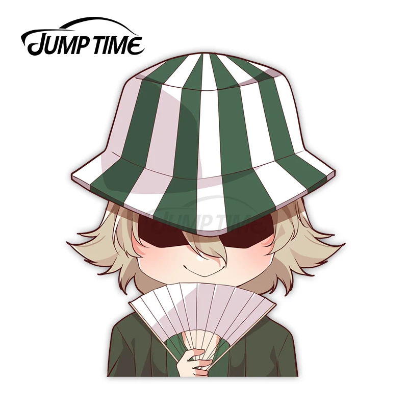 

Время скачка 13x8,6 см автомобильный Декор Урахара мультфильм аватар автомобильные наклейки мотоцикл WindowsTrunk Peeker Водонепроницаемый Виниловый Декор