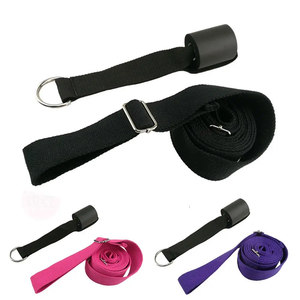 

Adjust Resistance Band Hanging On The Door Easy Install Flexibility Training Strap Yoga Ballet Dance Leg Stretch Traning Belt
