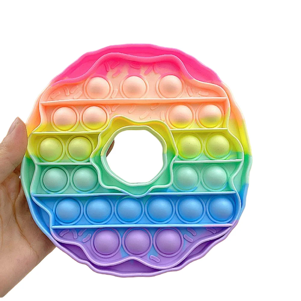 

Fidget Reliver Stress Toy New Tomato Pineapple Shape Push Bubble Antistress Toys Adult Children Sensory Simple Dimple Fidget Toy