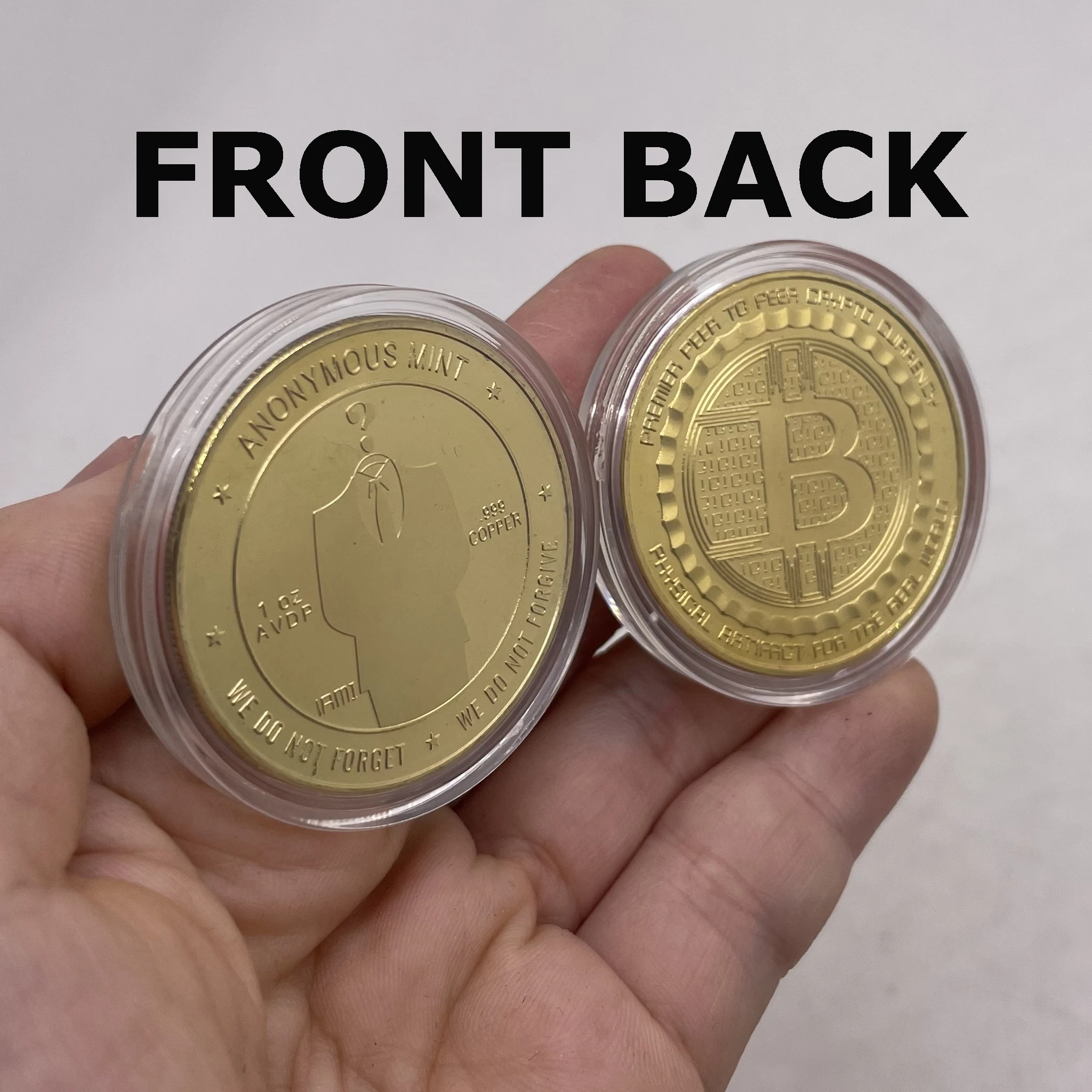 CO19 8 Новый Тип золото Цветной Биткоин BTC криптовалюта цифровых денег Сувенир