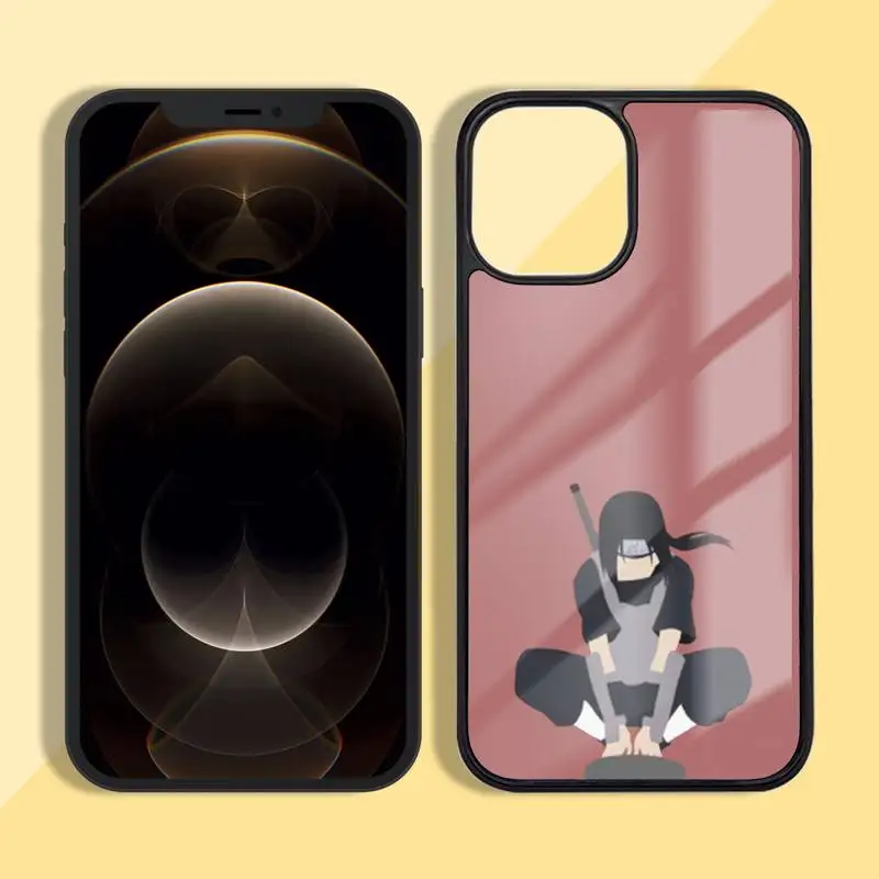 

Naruto Uchiha Japanese Phone Case Silicone TPU+PC For iPhone11 12 mini Pro MAX 7 8 Plus X XR XS Samsung S20 10 9 8 Plus ultra
