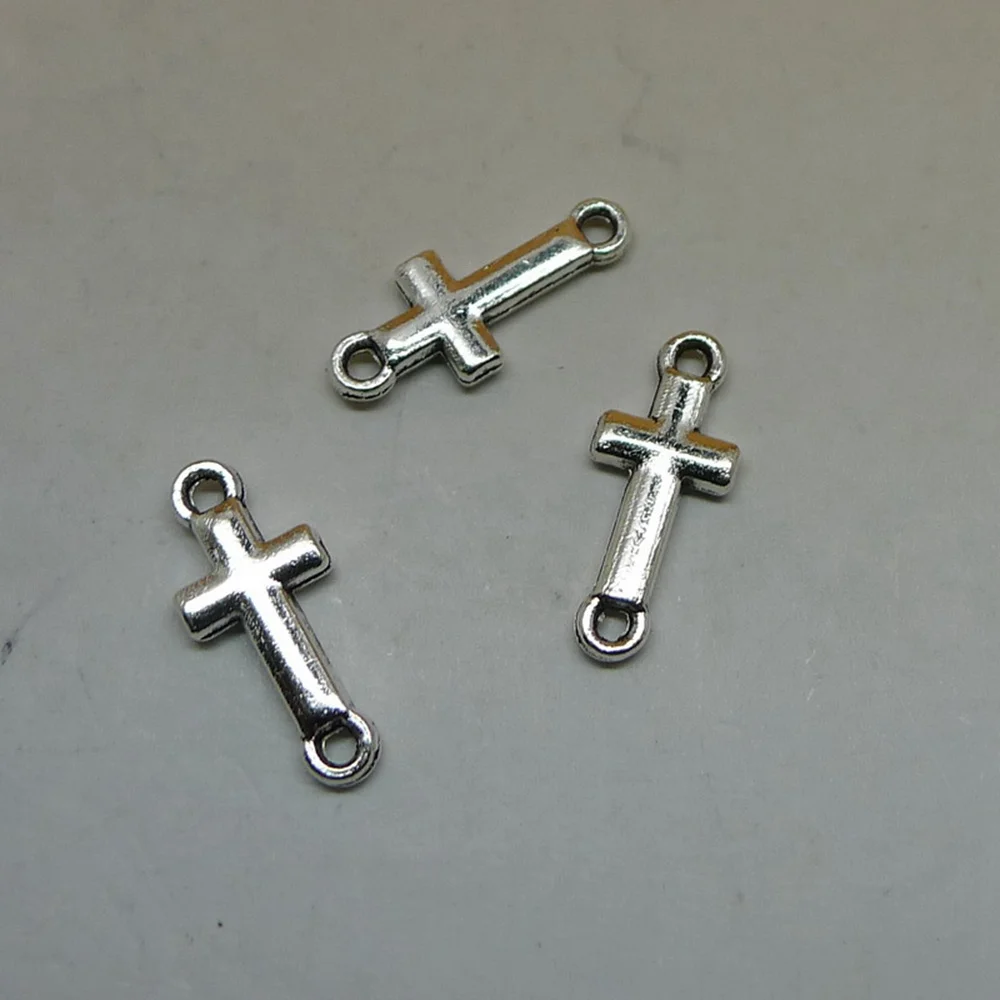 

Jewelry Findings Components Cross Connector 15x7mm 40pcs