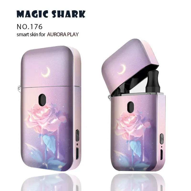 

Flamingo Unicorn Dreamy Dragonfly Crystal Pearl Full Wrap Skin Case Sticker For Aurora Play Pod Vape