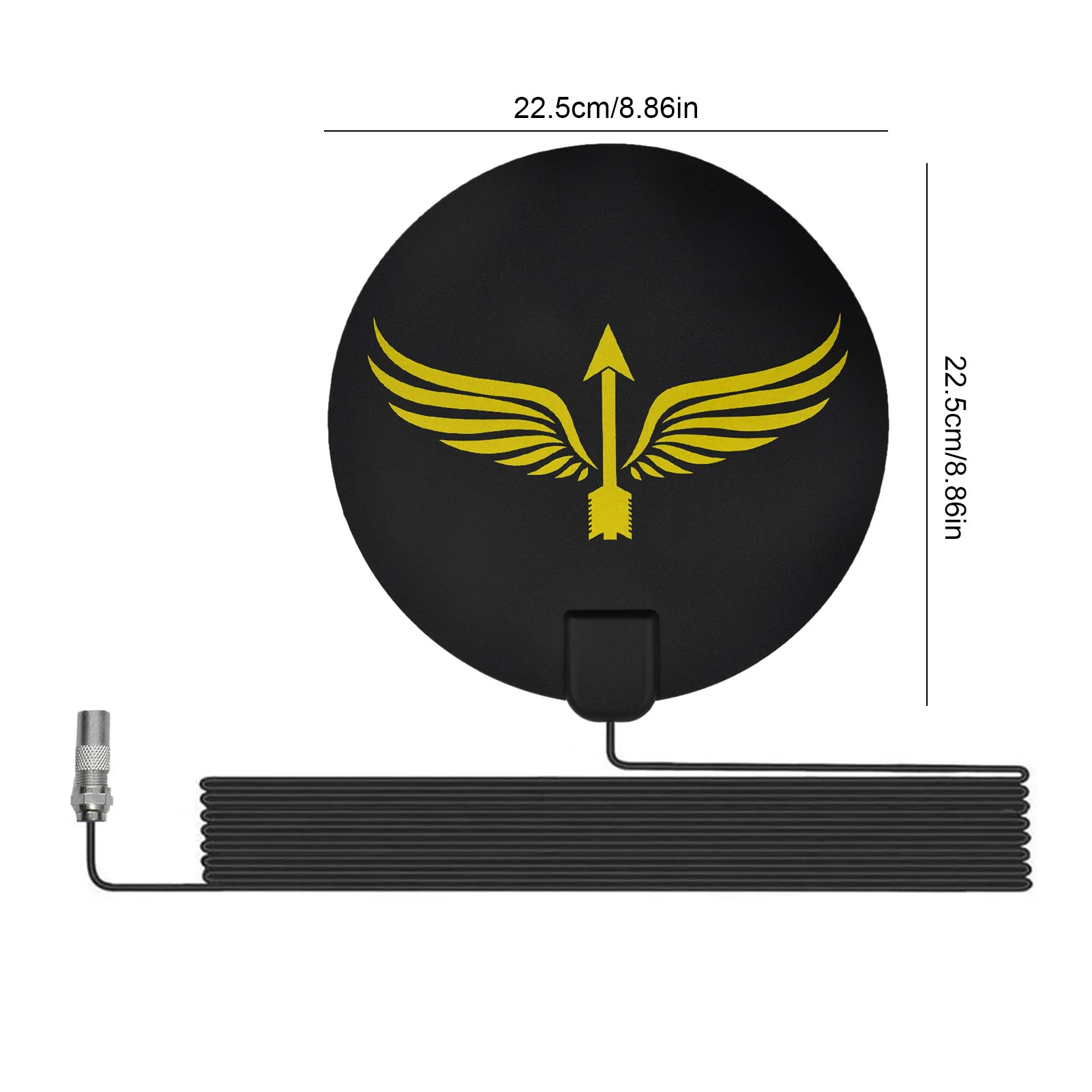 Indoor 2000 Miles Digital Antena TV Aerial Amplified HDTV Antenna 4K DVB-T2 Full HD Channel Moon Image &amp Sound Quality | Электроника