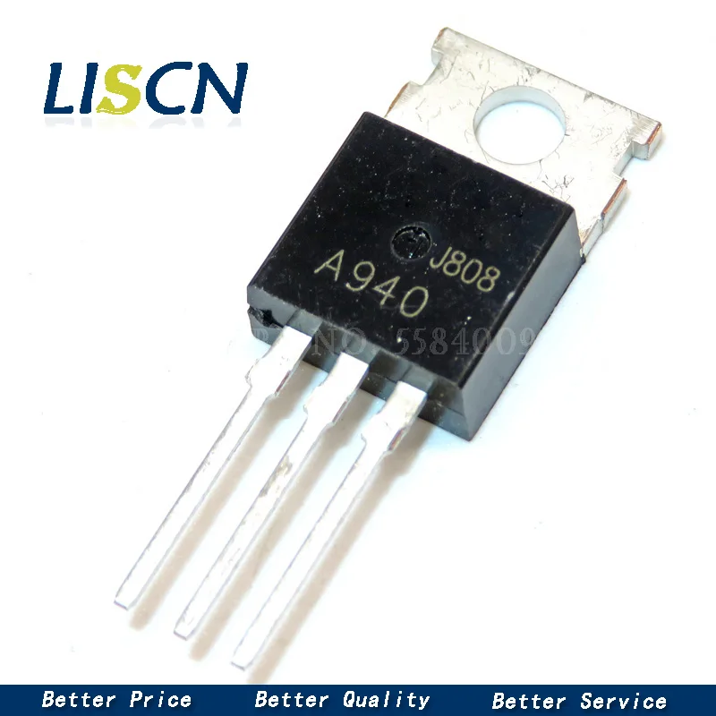 

10pcs 2SA940 TO-220 A940 TO220 1.5A 150V transistor original