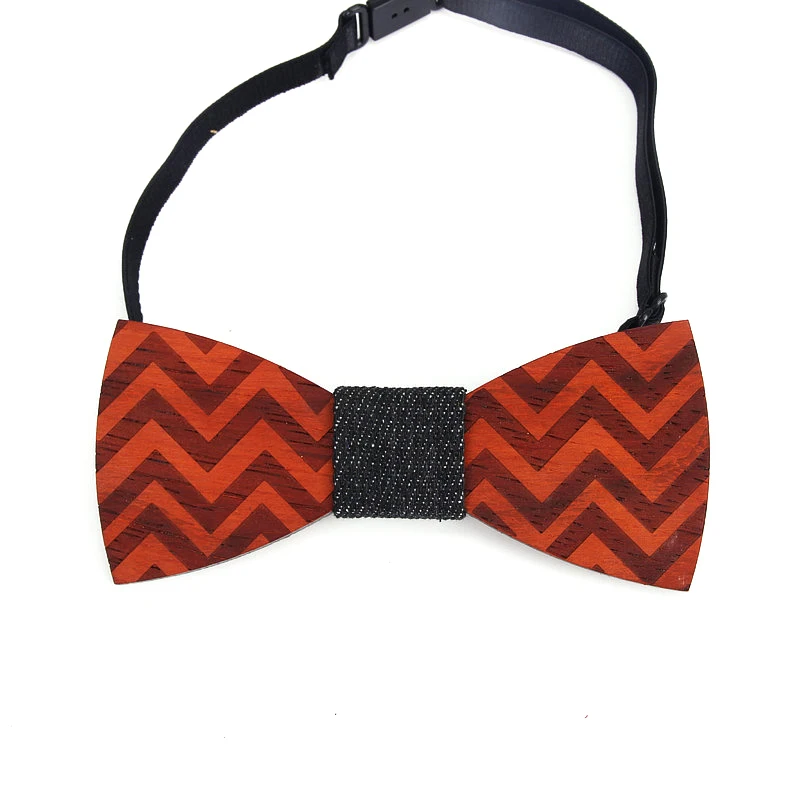 Галстук-бабочка из красного дерева для мужчин галстук-бабочка костюма жениха