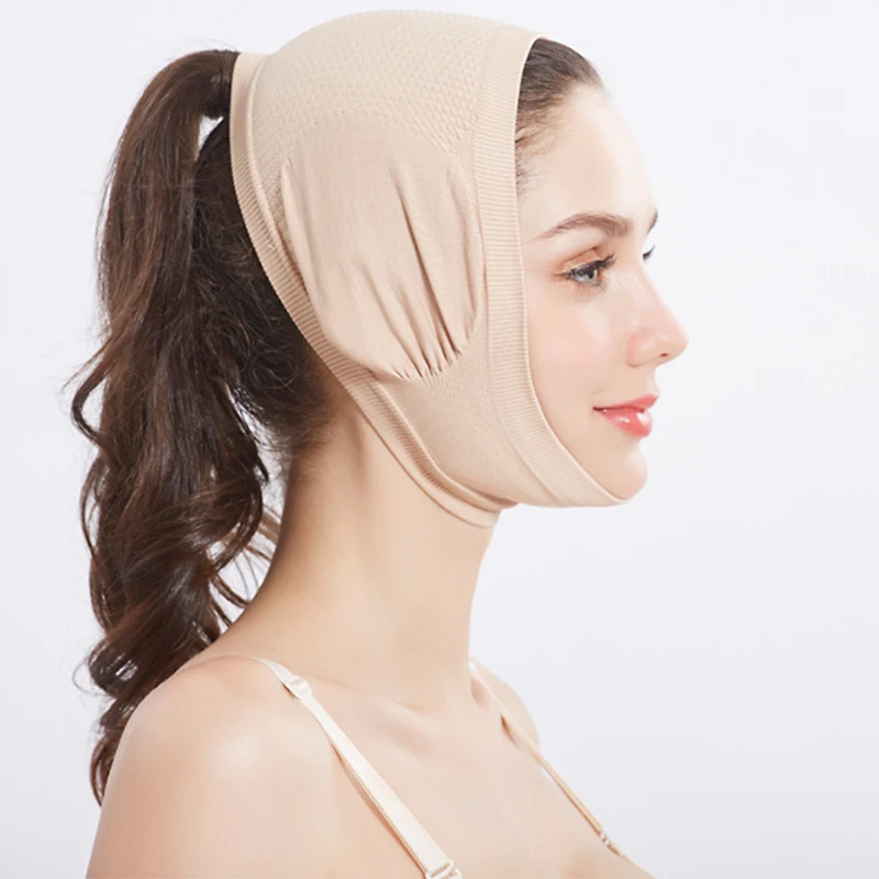 Бандаж для лица и подбородка средство лифтинга устройство удаления морщин