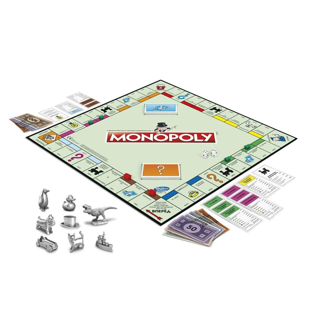 Игра настольная MONOPOLY C1009 Монополия Классика |