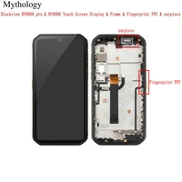 screen for blackview bv9900 pro touch screen display earpiece fingerprint fpc for bv9900 5 84mobile phone lcds accessories
