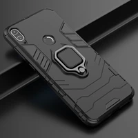 ring stand armor shockproof case for asus zenfone max pro m1 zb602kl zb601kl soft silicone tpu bumper hard pc shell back cover
