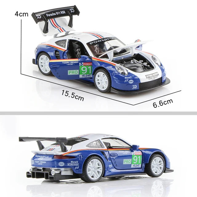 

Boys Toys Gifts For Children 911 RSR Sports Car XHD Simulation Exquisite Diecasts Toy Vehicles 1:32 Alloy Collection Model 040