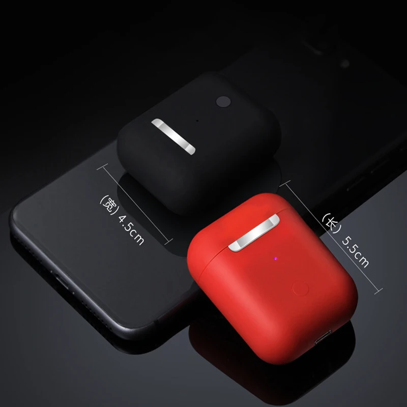 I12 наушники-вкладыши TWS с Беспроводной Bluetooth наушники спортивные Bluetooth наушники 5,0 сенсорный Управление 3D супер бас PK i10 наушники-вкладыши tws с i20 наушники-вкладыши tws с i30 для iphone