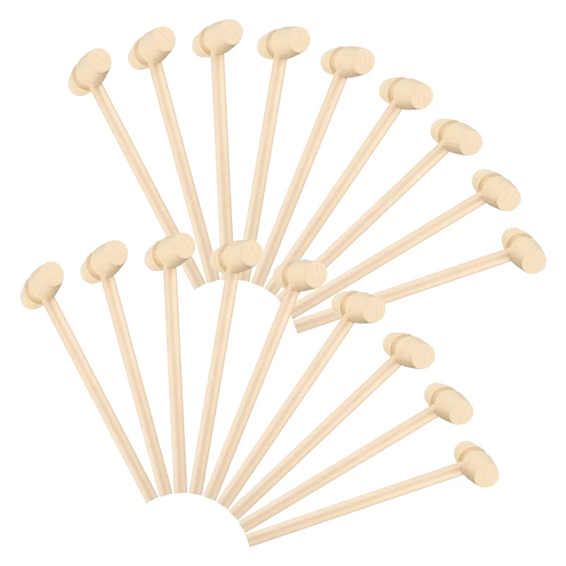 18 штук деревянный Краб Омары молотки морепродукты моллюски молоток твердой