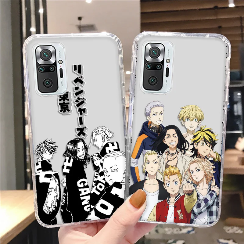 tokyo revengers anime case for xiaomi poco x3 pro case redmi note 10 9 8 11 pro 11s 8t 10s 9s 10c pocox3 gt x4 f3 9c nfc c cover free global shipping