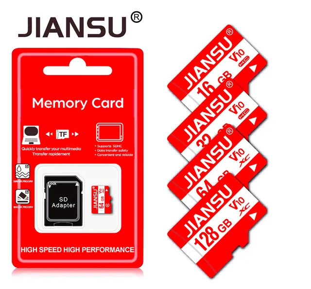 A1 256GB Memory Card 16GB 32gb 64GB 128GB Mini sd card Class10 UHS-1 flash card Memory TF/SD Card for Smartphone/Camera 3