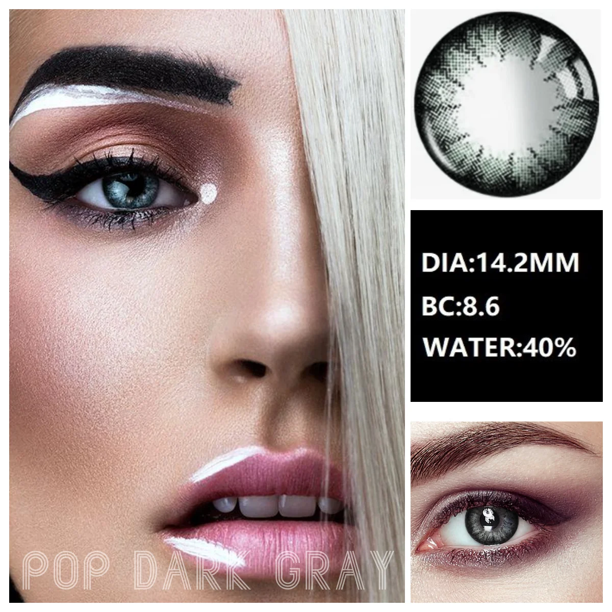

10piece/5pairs Daily Colored Contacts Fashion Prescription Lentilles Beauty Manufacture Cosmetic Wholesale