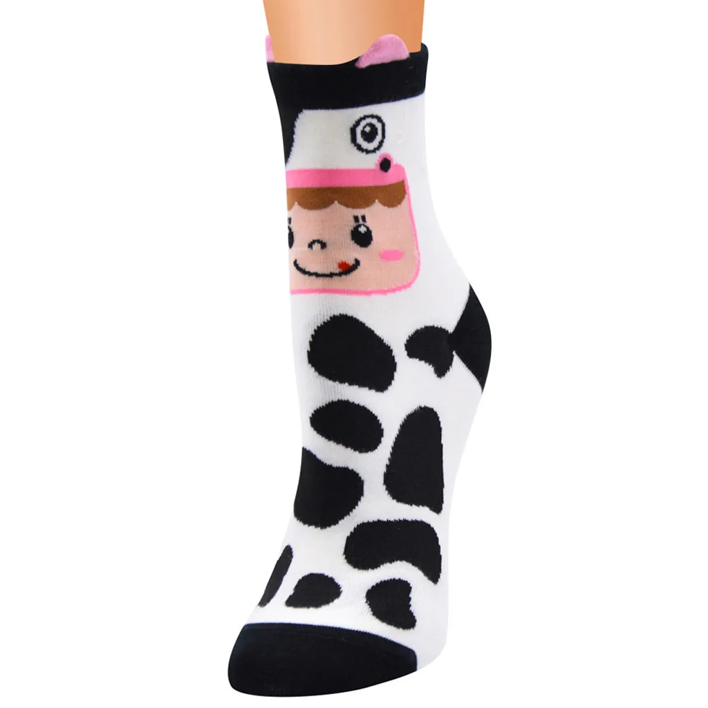 

Fashion Colorful Print Leopard Socks Women Spring Woman Socks Cotton Non-slip Women High Quality Breathable Socks Funny Gift