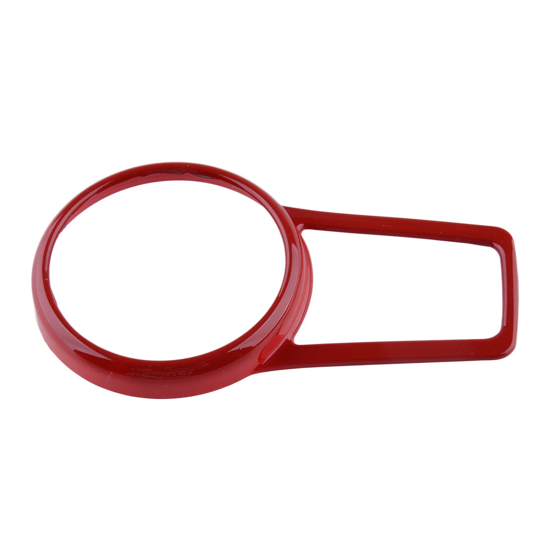 

Red Car Front Headlight Lamp Button Switch Cover Trim Bezel Frame Fit for Jeep Compass 2017 2018 2019 ABS