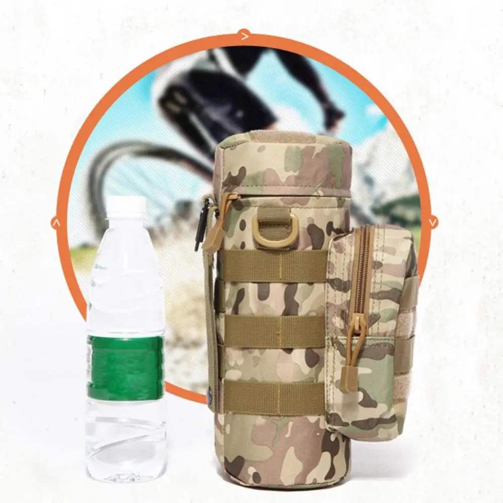 35% Discounts Hot! Outdoors Tactical Shoulder Bag Water Bottle Pouch Kettle Waist Back Pack