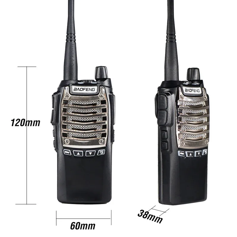 2021 New Baofeng UV-8D Two-way CB Ham Radio 8W Walkie-talkie Kendo Mask Tough Design Style Long-distance Powerful Portable