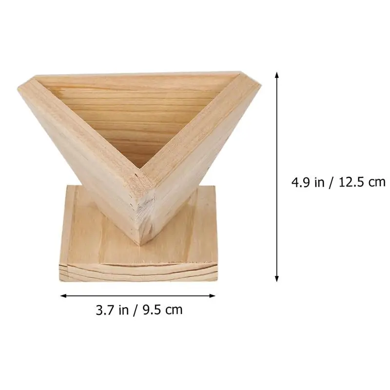 

1Pc Wooden Triangular Rice Ball Mold Zongzi Mould Rice-pudding Baking Mold