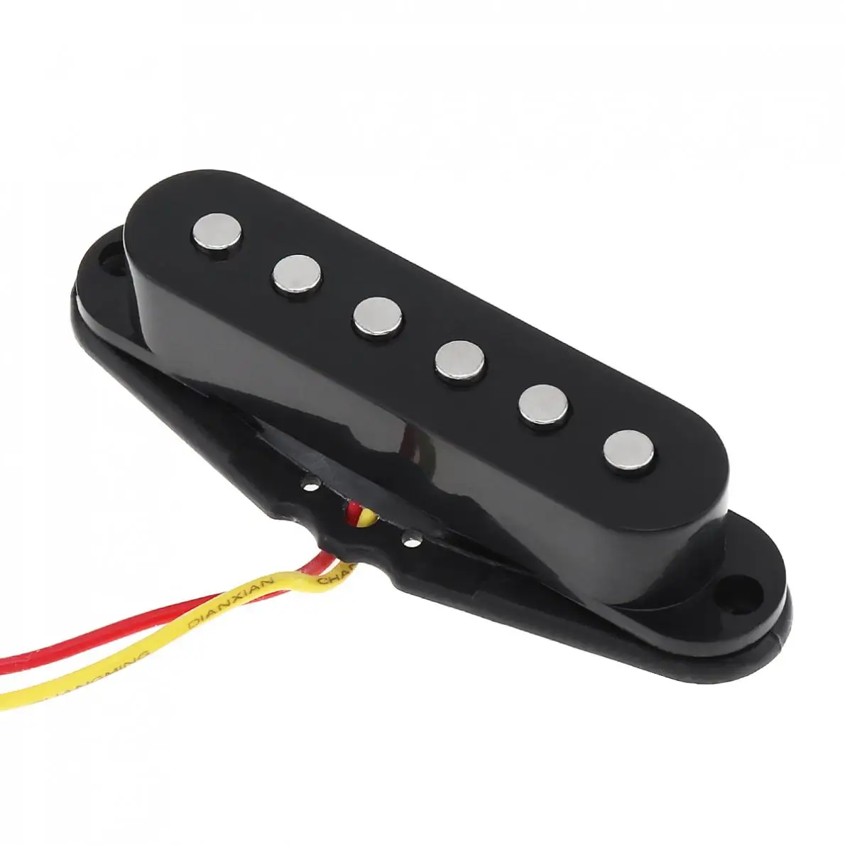 Черная звуковая гитара с одной катушкой для 6 струн аксессуары и музыкальные