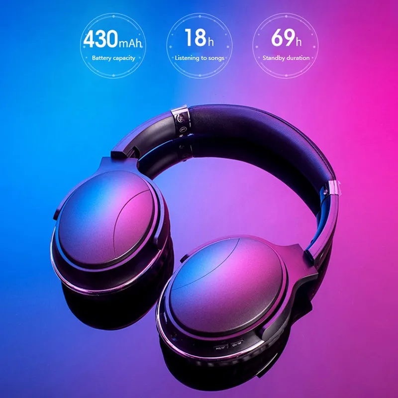 BH11 Складная bluetooth гарнитура беспроводная стерео двусторонняя Универсальная с