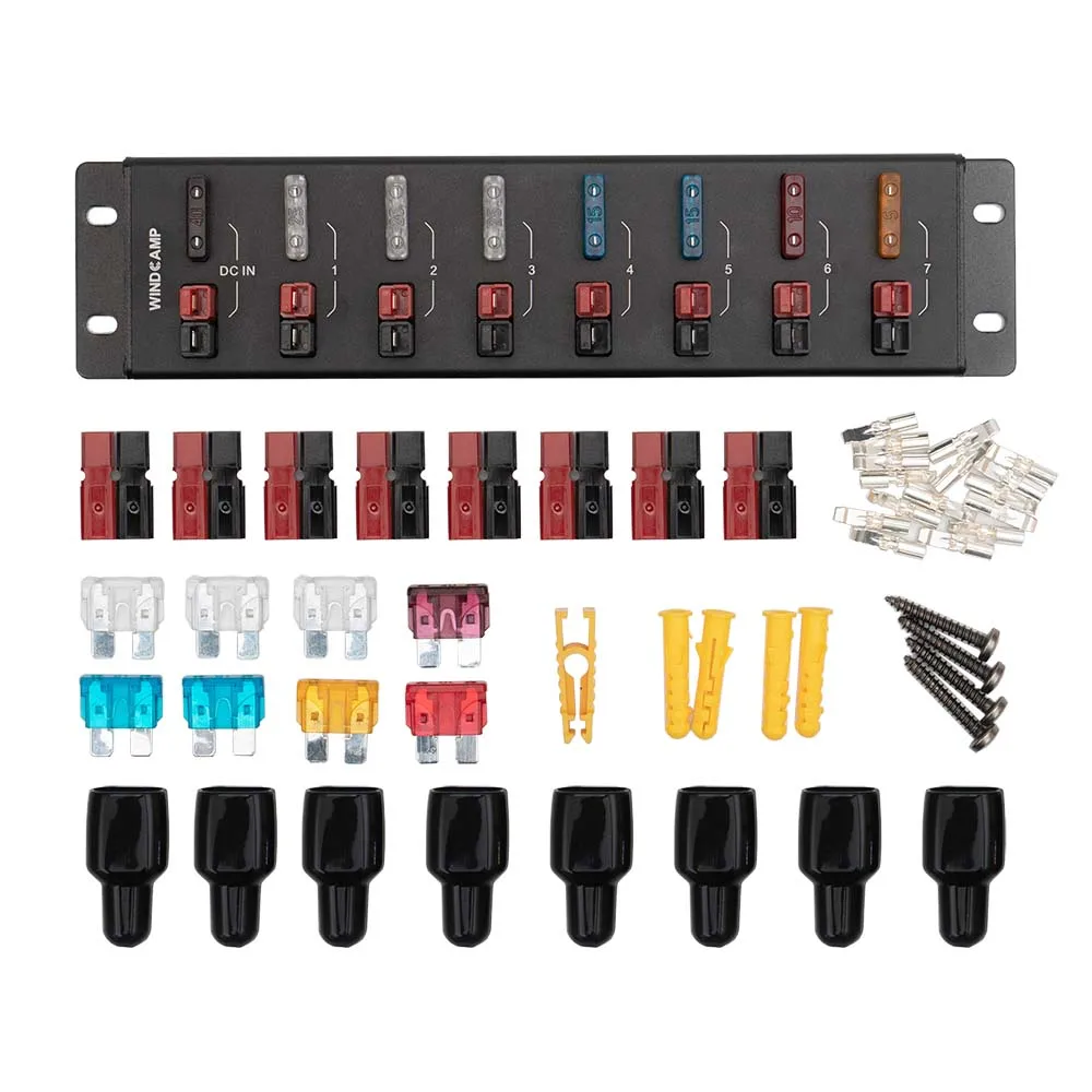 Nvarcher New Version AP-8S POWERPOLE SPLITTER 8 Channel Power Supply Anderson Pole | Электроника