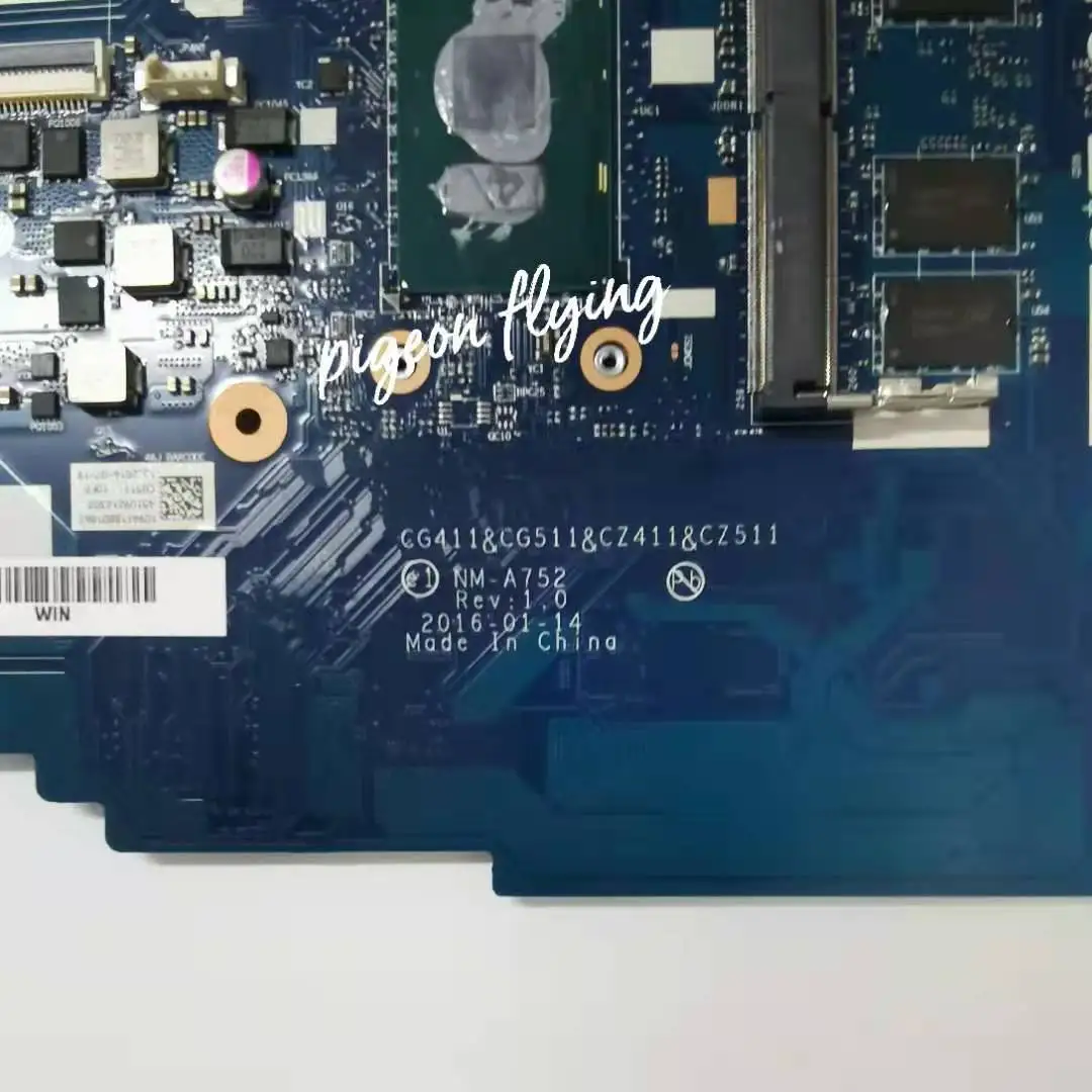 Для Lenovo Ideapad 310-14ISK Материнская плата ноутбука Процессор: I3-6006U I3-6100U Оперативная