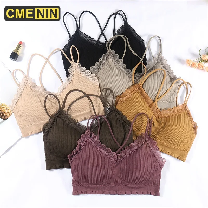 Новинка 2020 женские сексуальные кружевные бюстгальтеры топы Бюстгальтеры без