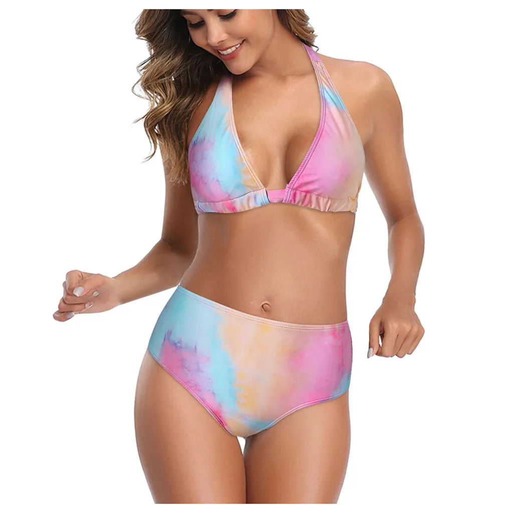 2020 сексуальное леопардовое бикини женская одежда для плавания женский купальный