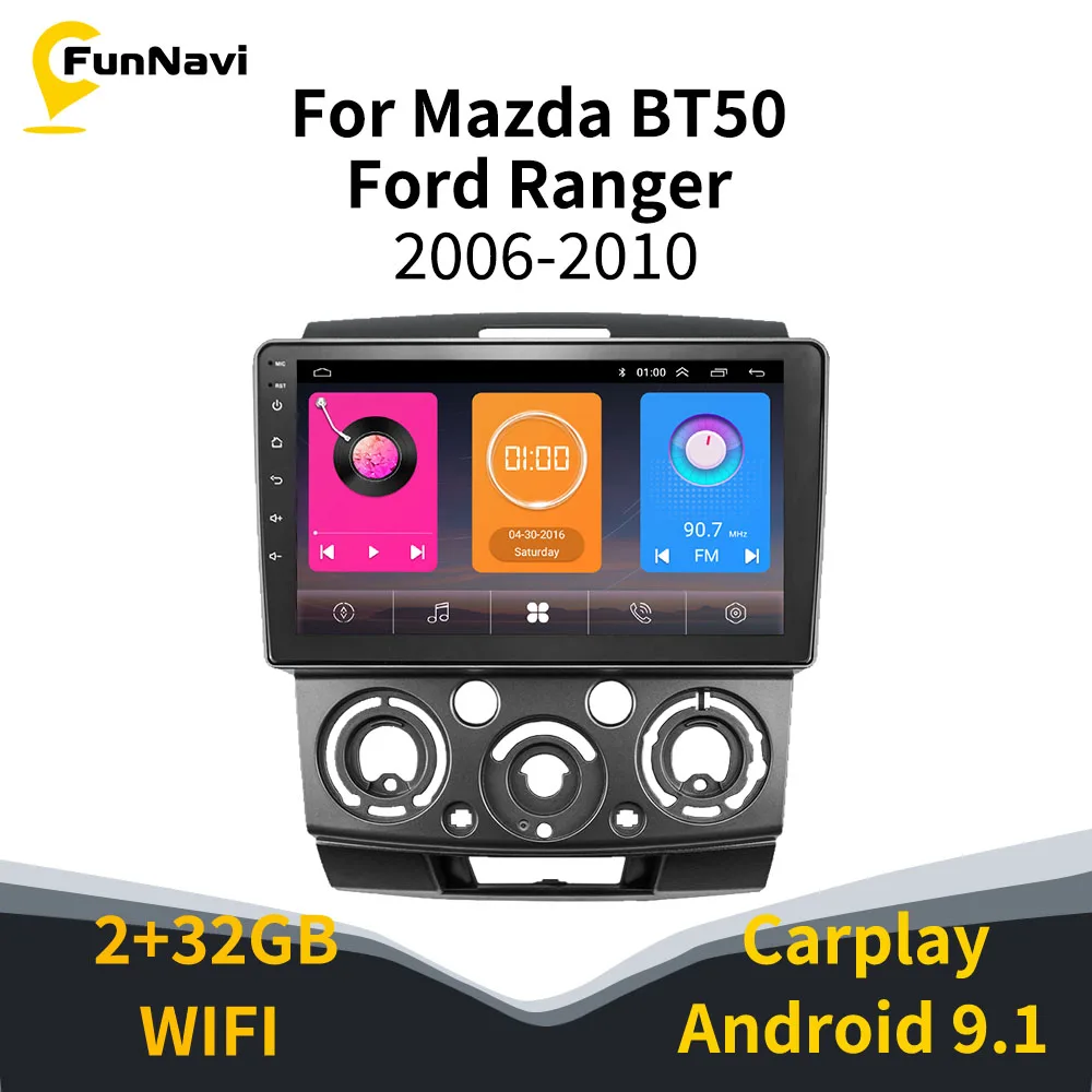 

2Din Android Car Stereo Radio for Ford Everest Ranger Mazda BT50 BT-50 2006-2011 Car Multimedia Player Autoradio Head Unit Audio