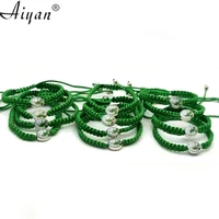 12 pieces babys religion the father jesus virgin maria hand woven bracelet alloy drip oil can worn by boys and girls