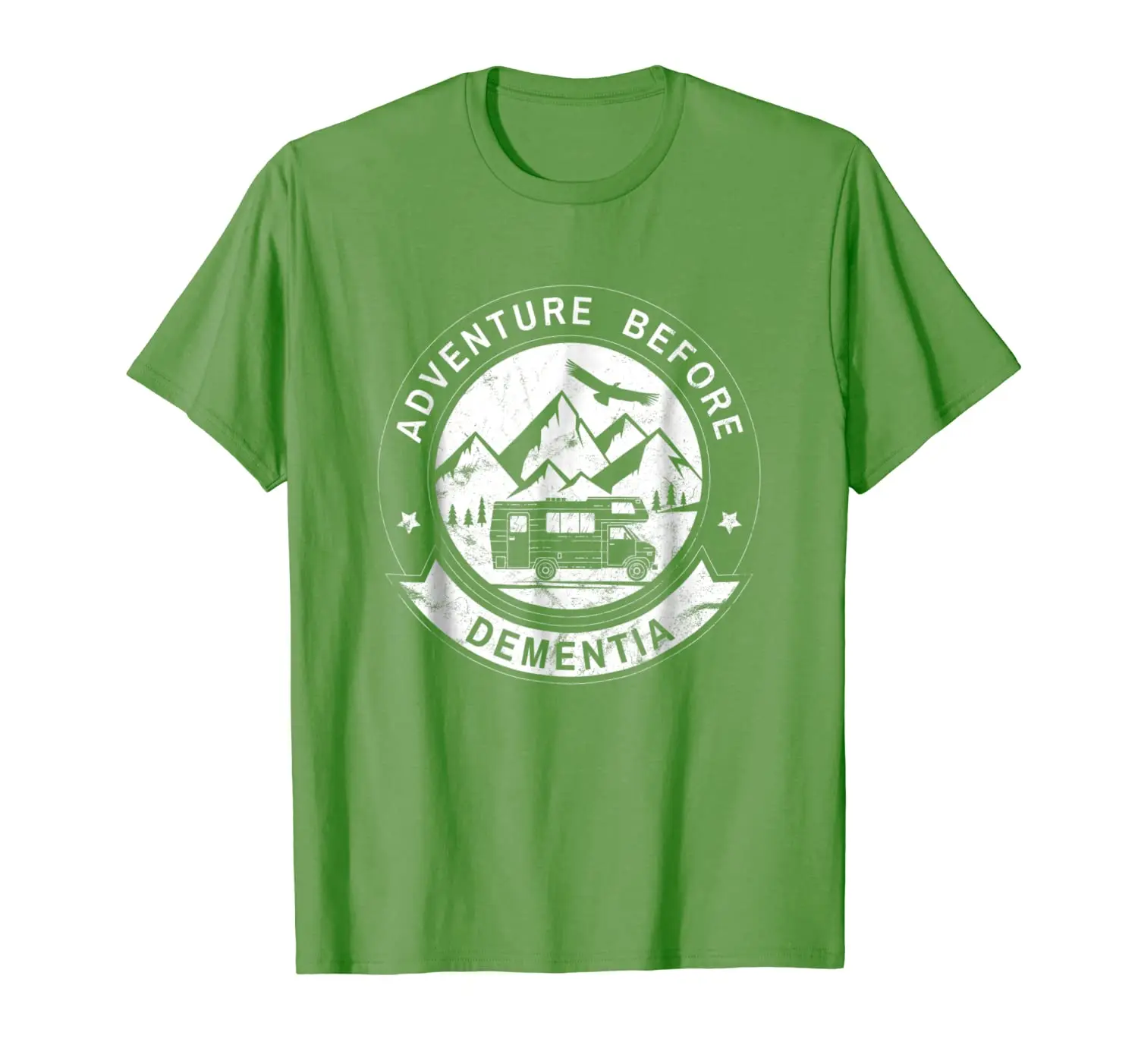 

Adventure Before Dementia Funny RV Camper Tshirt
