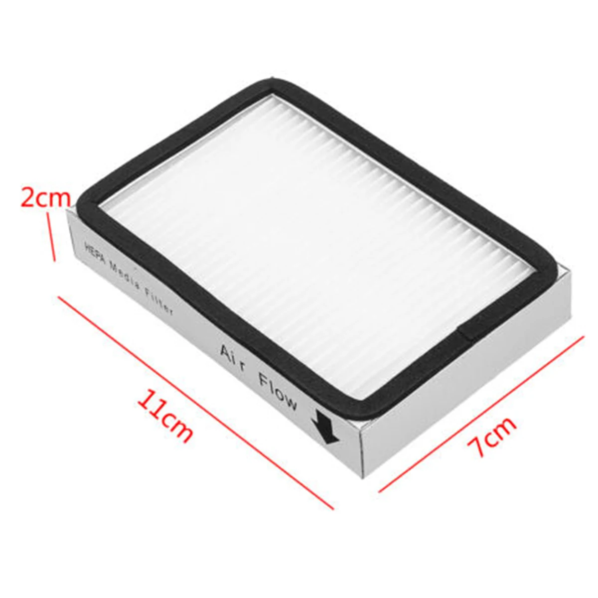 

4 Pack 11x7x2cm Canister Vacuum Filter For Kenmore EF-2 86880 Part # 20-86880 40320 Household Cleaning Parts