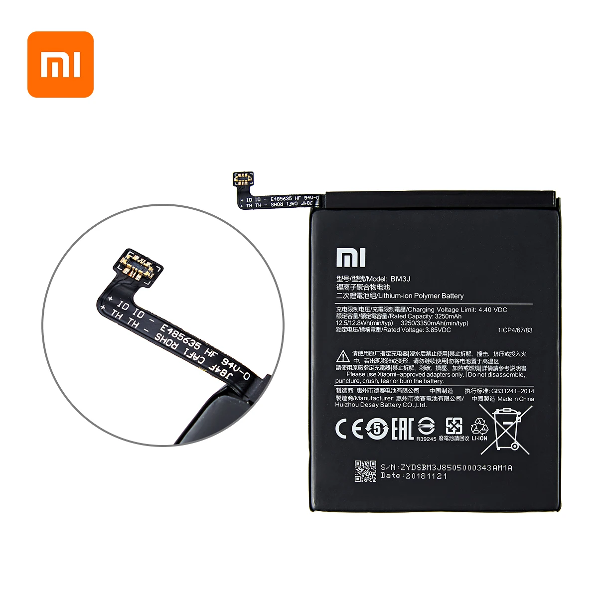 xiao mi 100 orginal bm3j 3350mah battery for xiaomi 8 lite mi8 lite bm3j high quality phone replacement batteries tools free global shipping